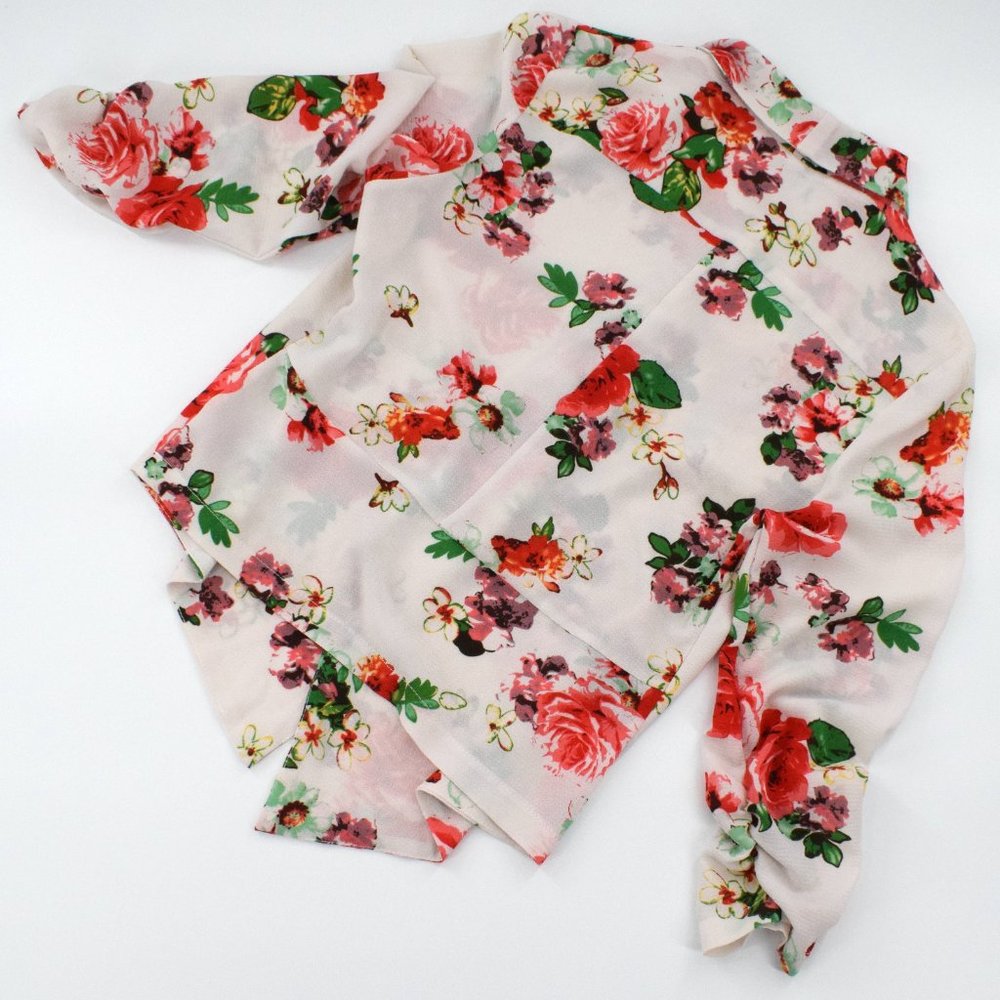 Michel Floral Jacket M - Picture 3 of 8